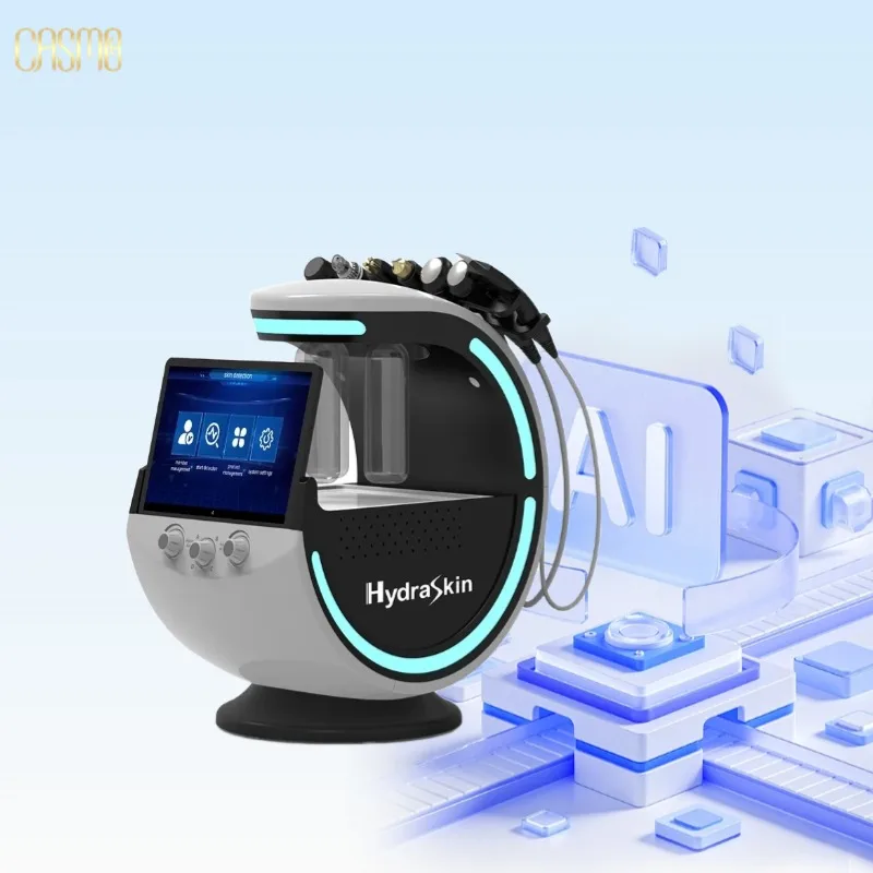 

HydraSkin Multi-Function Skin Analyzer Machine - 360° Skin Rejuvenation & Hydration System Home Use/Portable/CE Certified