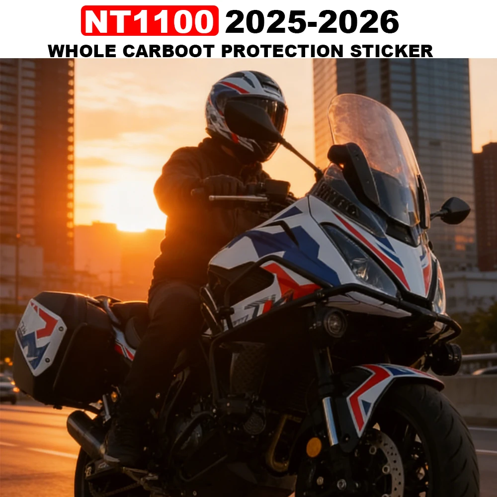 

NT 1100 2025 Motorcycle Suitcase Applique aterproof Stickers For NT1100 aterproof Full Car Pattern Decoration Decal