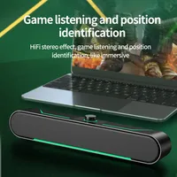A39 Computer Speaker Surround Soundbar Speaker Wired Loudspeaker Stereo Subwoofer Sound bar for Laptop PC Gamer