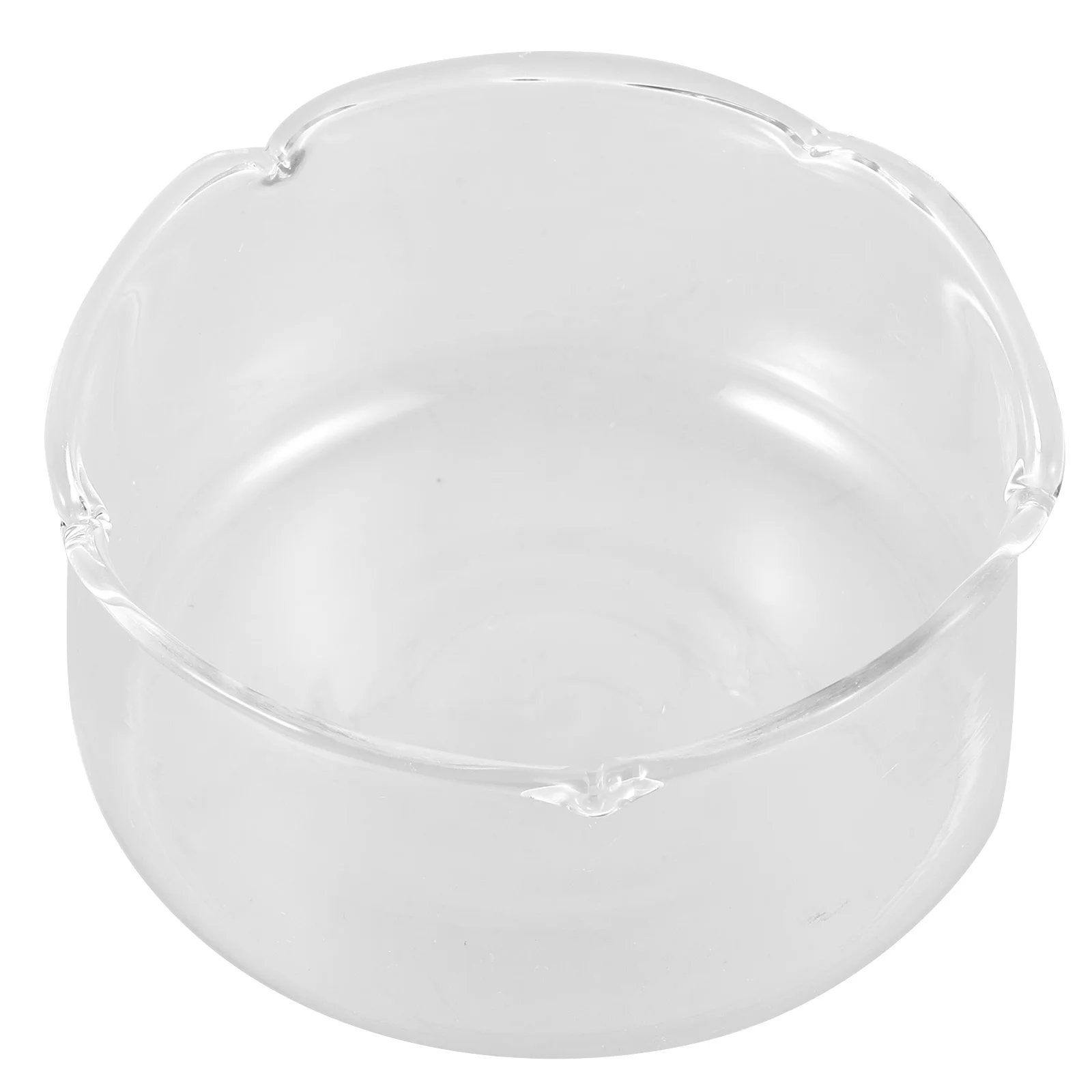 

2Pcs Transparent Glass Planter Vase Hydroponic Lotus Plants Decorative Clear Terrarium Plant Holder Desktop Small Fish Tank