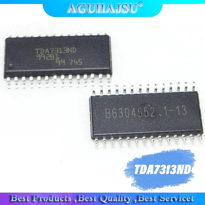 

5pcs/lot TDA7313ND TDA7313 TDA7313N Waterproof shell