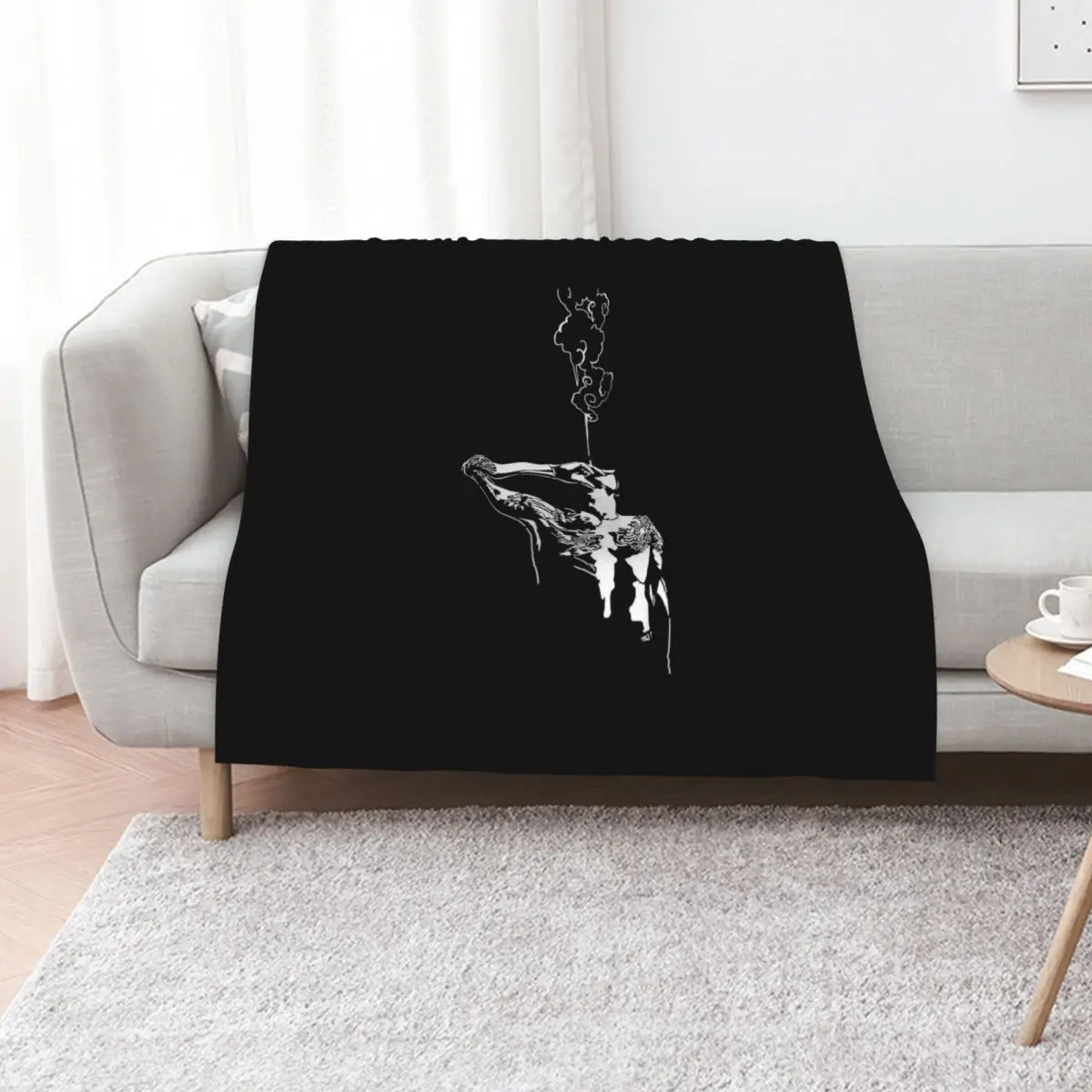 

Yakuza Throw Blanket Picnic Travel Bed cosplay anime Blankets