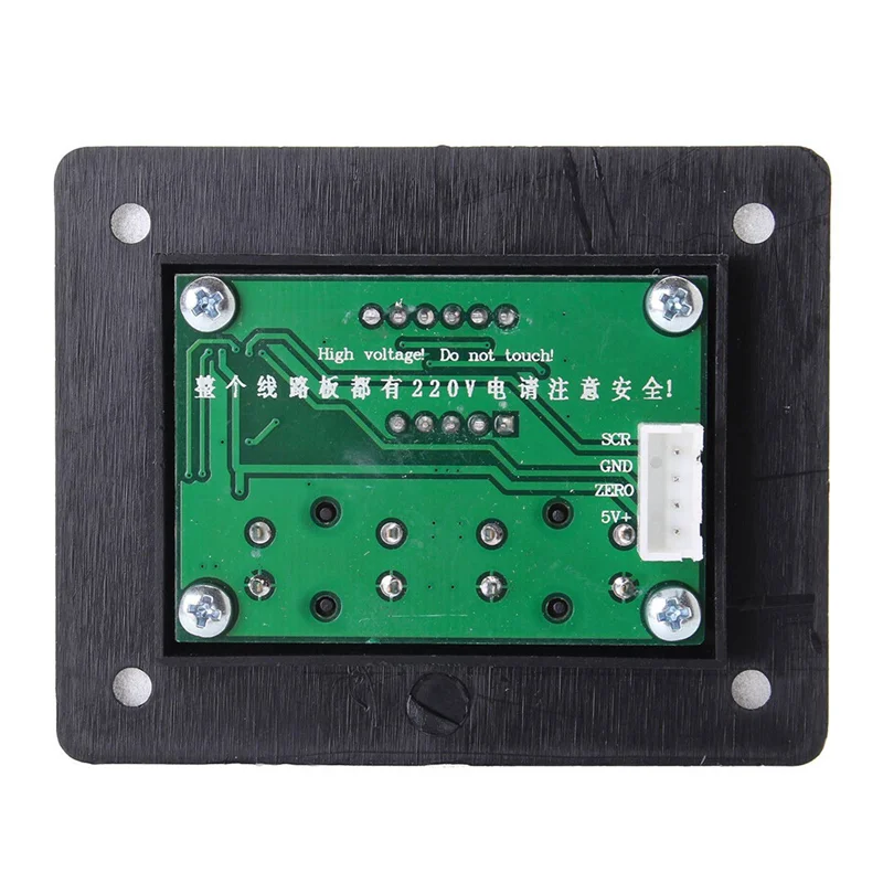 3X 4000W 220V AC SCR Voltage Regulator Dimmer Electric Motor Speed Temperature Controller For Water Heater Small Motors