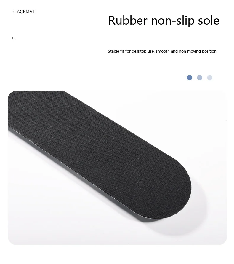 Schaumstoff-Handgelenkauflage Tastatur-Pad-Set 8 Farben Büro Gaming Ergonomische Rutschfeste Schreibtischunterlage – Detail 5