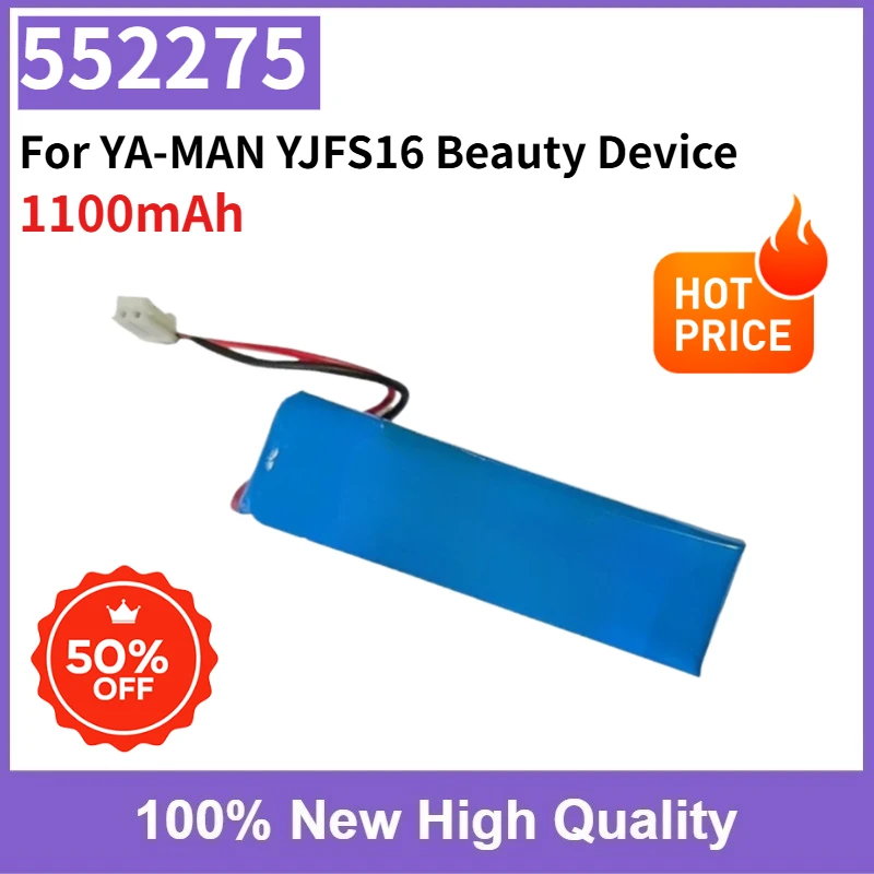 

High Quality Brand New 552275 Replaceable Battery 1100mAh for YA-MAN YJFS16 Beauty Device Battery