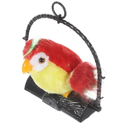 Repeat Brain Toy Stuffed Animals for Kids Recording Electronic Talking Parrot