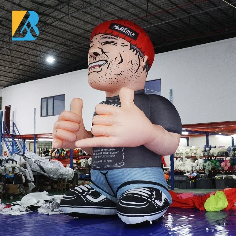 Personalized Large Inflatable Figure Blow up Characters for Advertising Display Toy