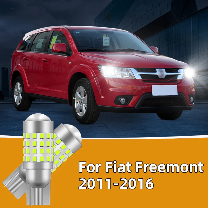 

2PCS For Fiat Freemont 2011-2016 Car Led Bulb T10 W5W width light side marker position Signal Lamp 12V 24V Clearance Lights