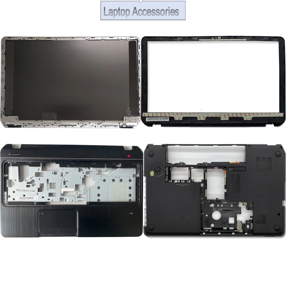 New Case For HP Envy Pavilion M6 M6-1000 M6 1000 Series LCD Back Cover/Bezel/Palmrest Upper/Bottom Base 686895-001 AP0U9000100