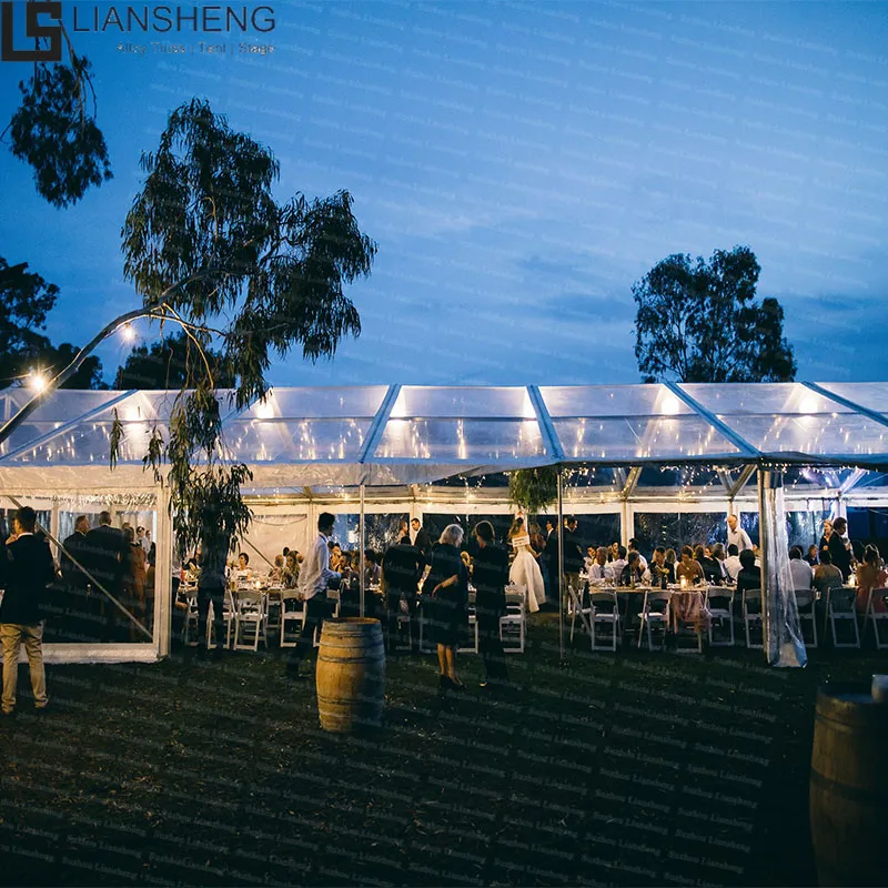 Luxury Outdoor Wedding Party Tent for Outside Event Tent Transparent Tent for Sale