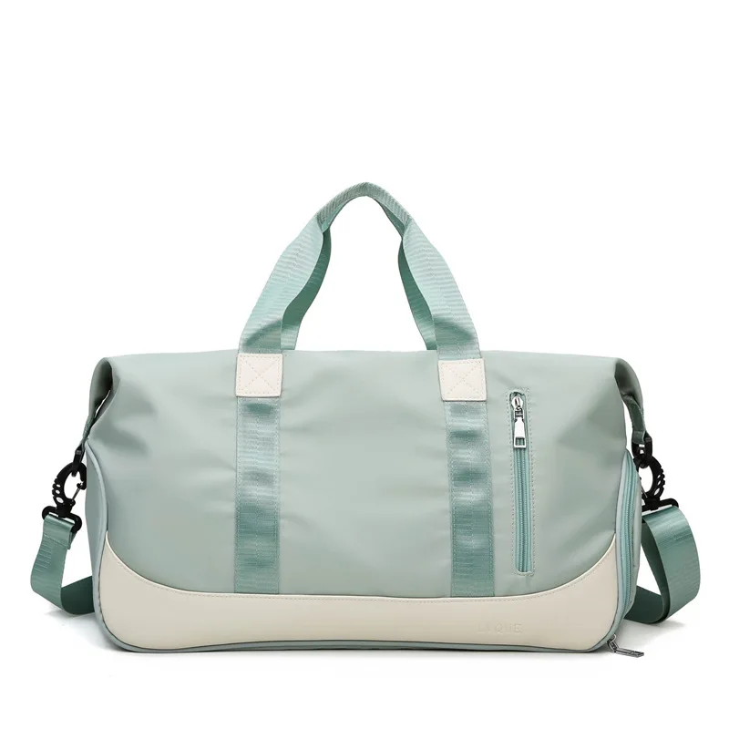 Sac de sport de grande capacité pour femme, bagage multifonction, sacs à dos légers et étanches, sac fourre-tout de natation avec poche pour chaussures