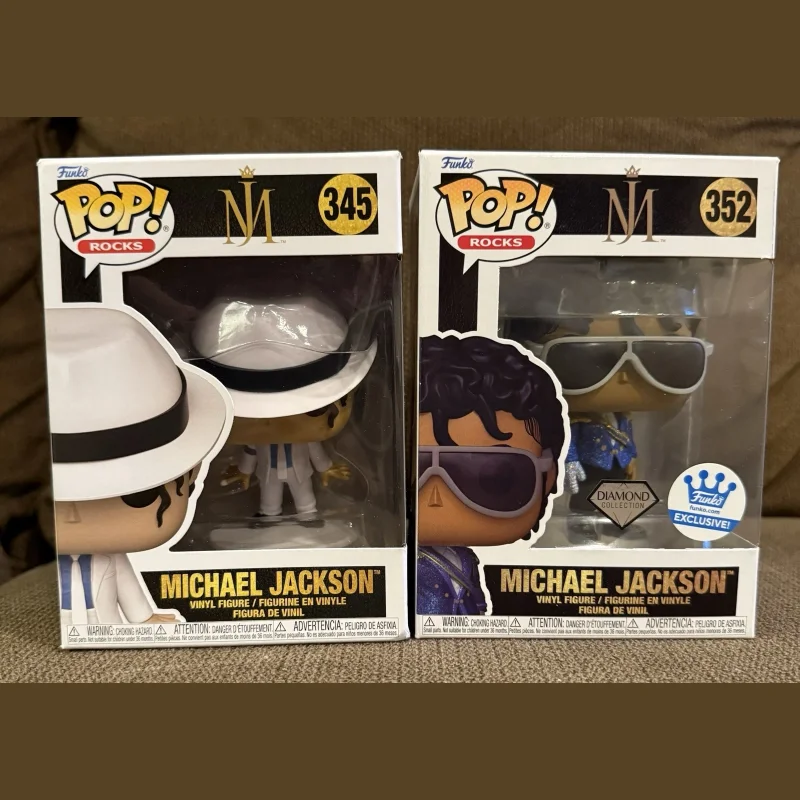 Official Genuine Mj Michael Jackson#352 Diamond Figure Model Funko Pop Limited Edition Collection Figures Doll Toy Fan Gifts - view 3