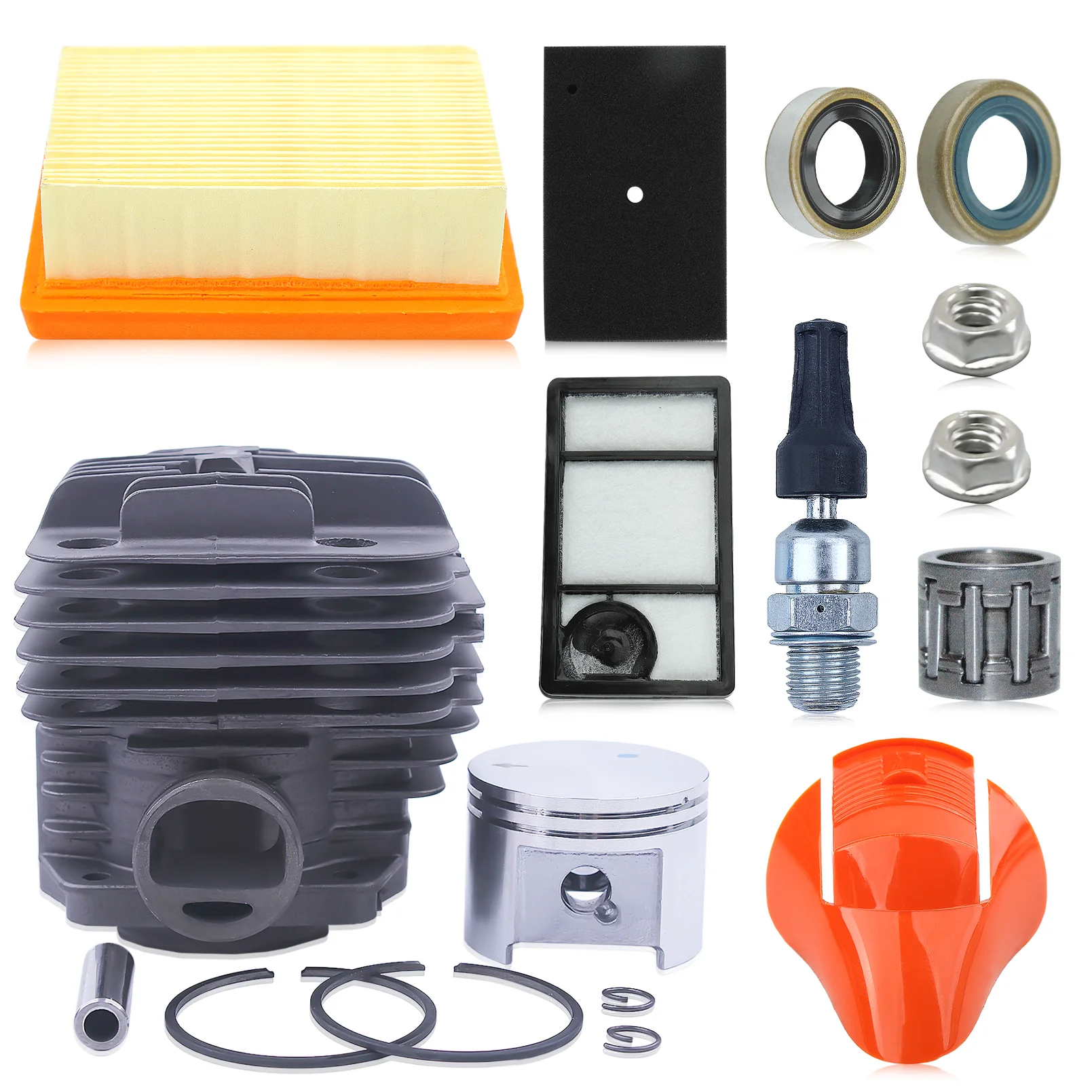 Kit cylindre-Piston pour Stihl TS400, scie à tronçonner le béton avec cylindre 4223 141 0300 TS 400, remplacement 4223 020 1200 4223 141 0300