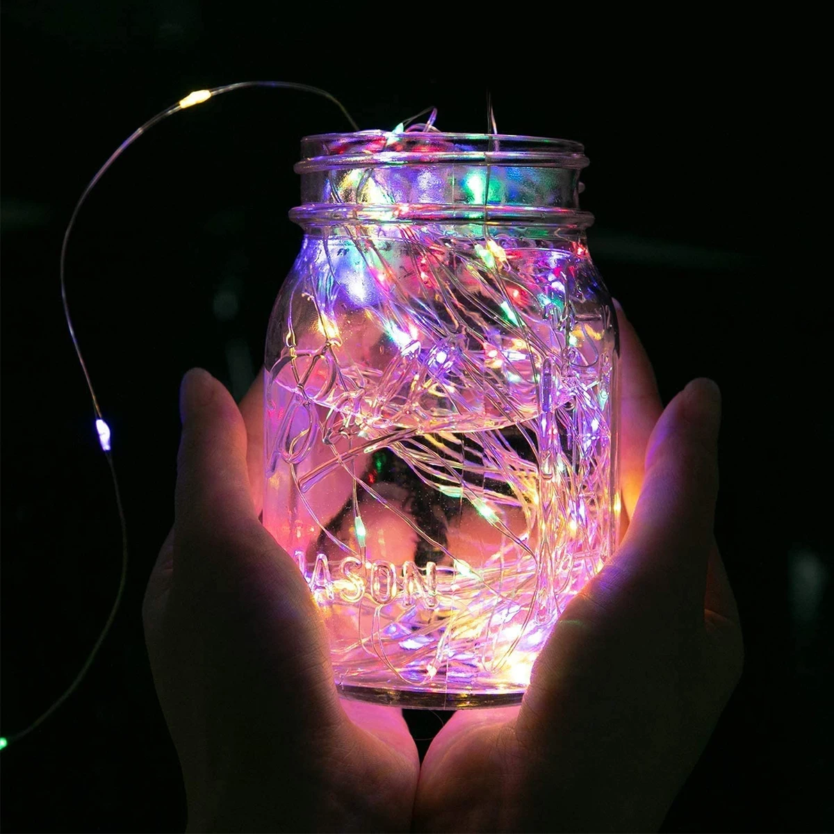 

100Leds Solar String Lights Yard Christmas Party Decoration Copper Wire Lamp Outdoor Garden Bar Mall Led Festival Lighting