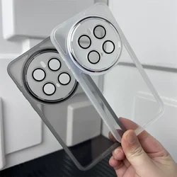 Funda Comes with Lens Film Phone Case for Honor Magic 7 Magic7 Pro Lite 7Pro 7Lite 5G Silicone Frosting Frame Back Cover Housing