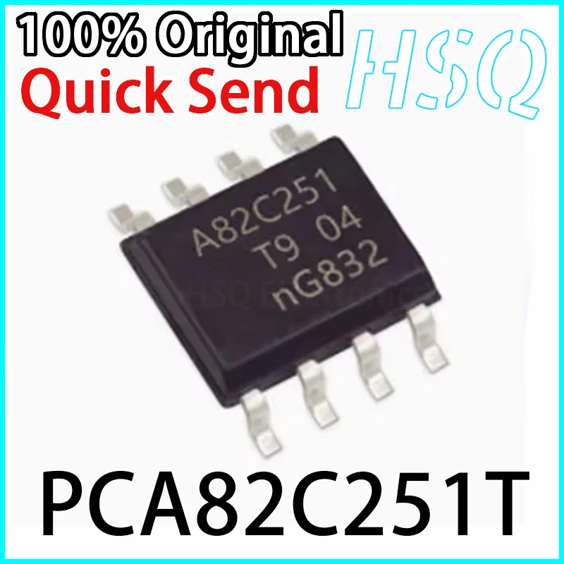 1PCS PCA82C251T PCA82C250T A82C251 A82C250 Bus CAN Transceiver Chip SOP-8 Brand New In Stock