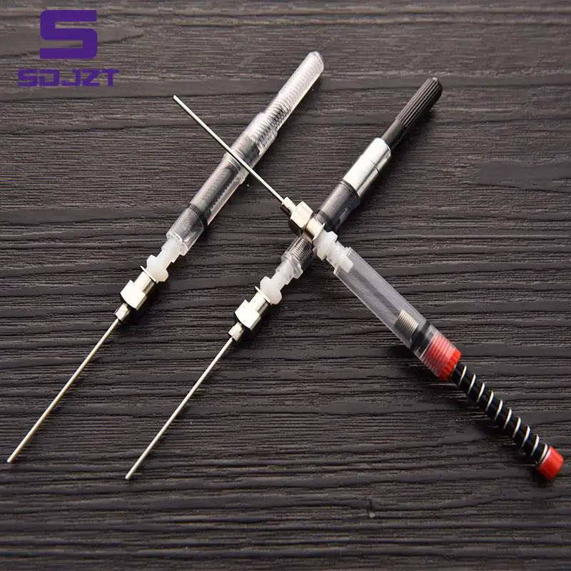 3pcs/6pcs Fountain Pen Ink Cartridge Converter Filler Ink Pen Ink Sac Syringe Device Tool Stationery Office Supplies