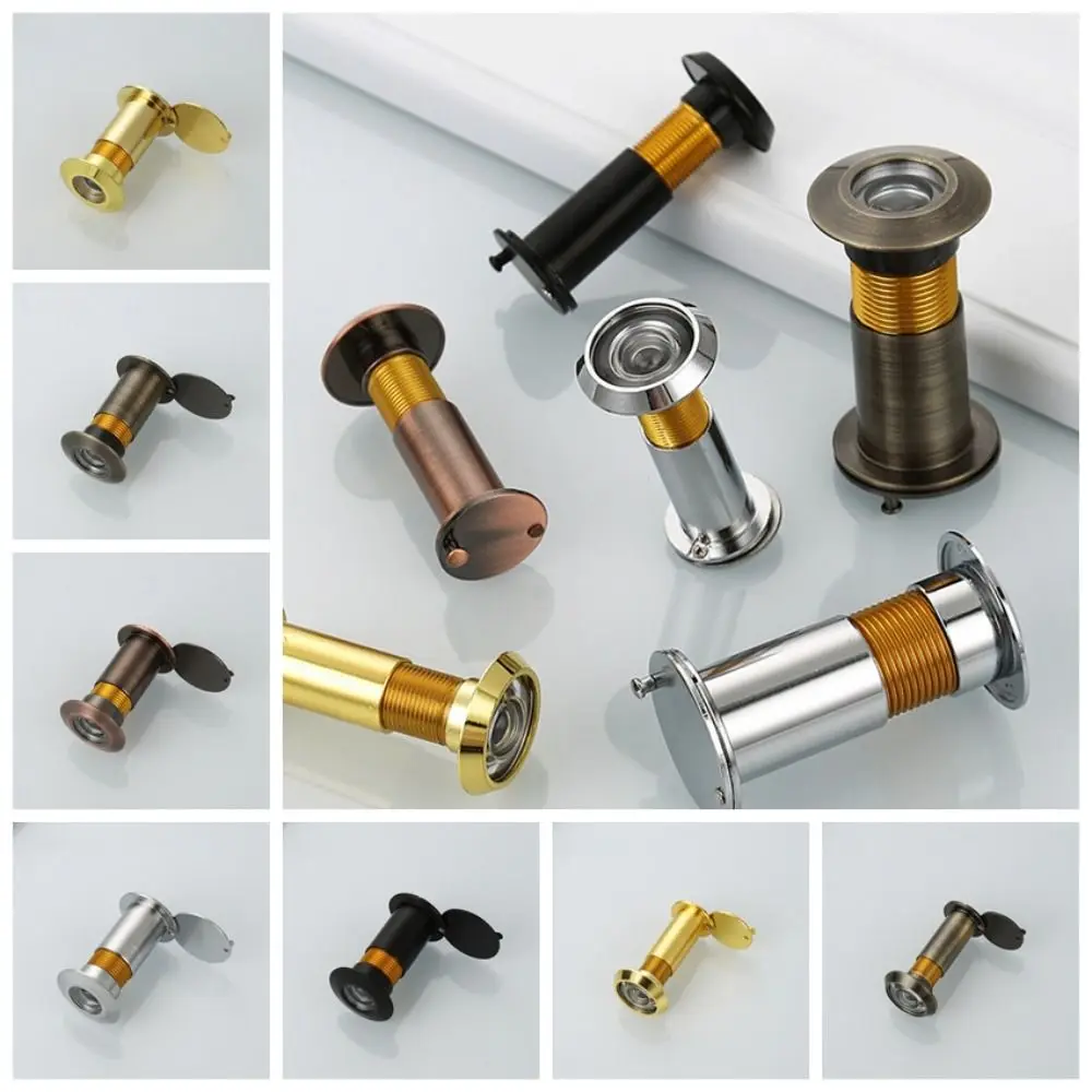 Rutschfestes HD-Katzenauge, Anti-Hebel, verdickte Sicherheitstür, Katzenauge, 16 mm, 26 mm Rohrdurchmesser, verstellbar, 220 Weitwinkel, Schafsauge, Zuhause