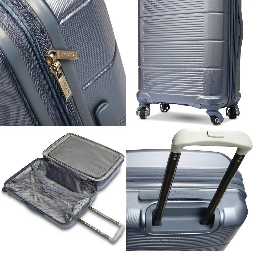 

Slate Blue American Tourister Stratum 2.0 24 Expandable Spinner Hardside Luggage