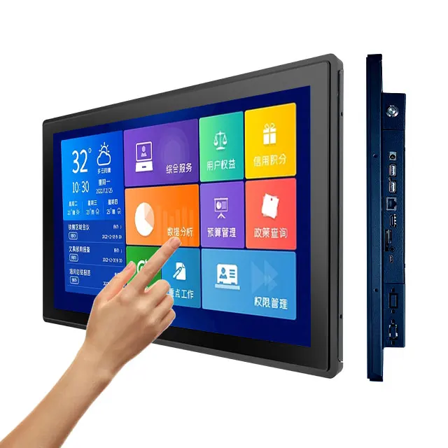 

Waterproof Capacitive Industrial Panel Pc 15.6 Inch Optical Touch Screen For Use In Self-service Cabinets