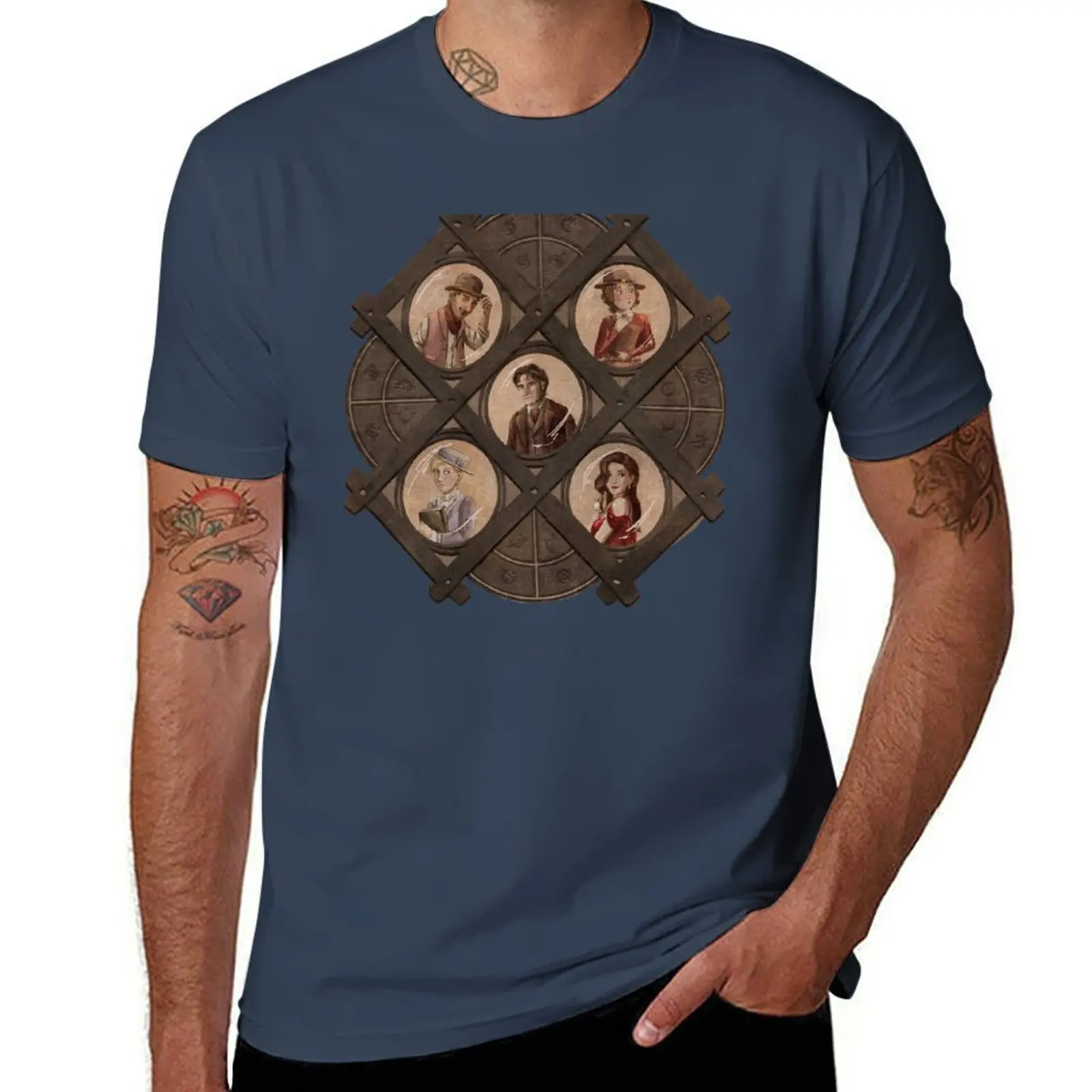 

Gang 2 Mistborn Era T-Shirt Relaxed Casual Short Sleeve Tee