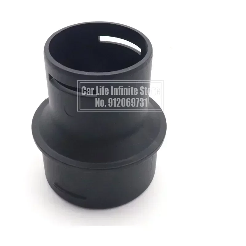 Connecteur de jonction de tuyau de conduit de chauffage de stationnement Diesel de voiture de 42mm à 75/60mm connecteur de sortie d'air noir