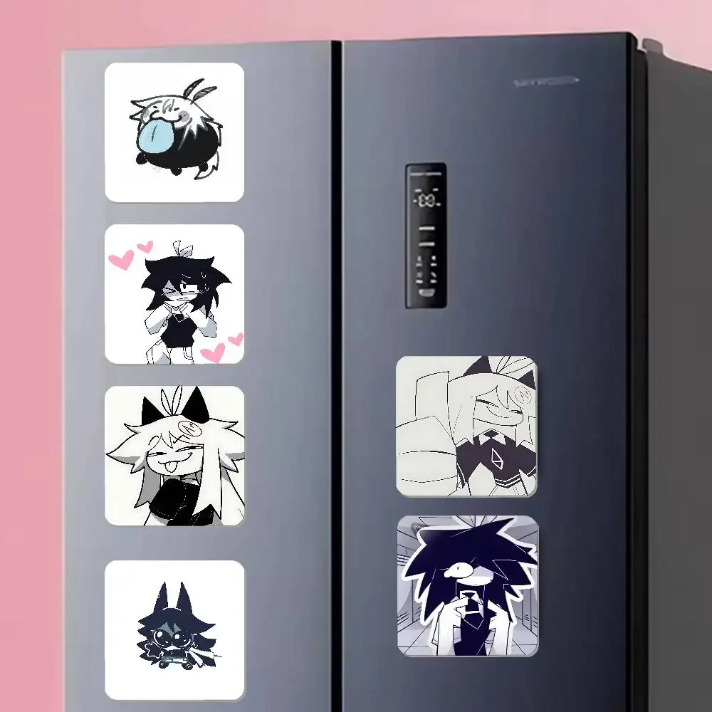 FPE Fundamental Paper Education Photo Fridge Magnet Square Stickers Personalize Home Decor Souvenirs Gift