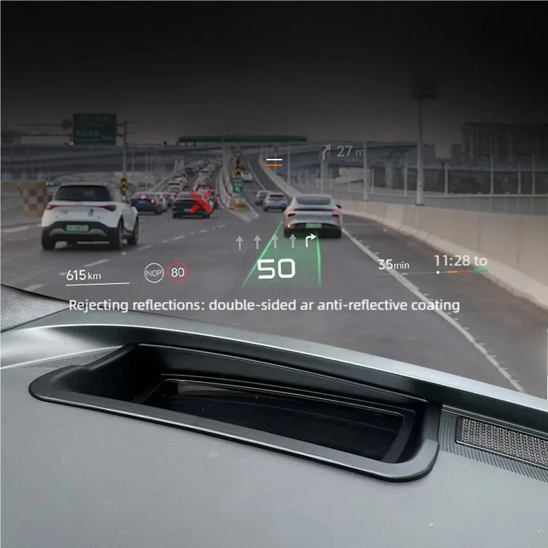 For 2025-26 Xpeng G7  Head Up Display Cover Protective HUD Cover Anti-Reflective HD Frame Dustproof Cove
