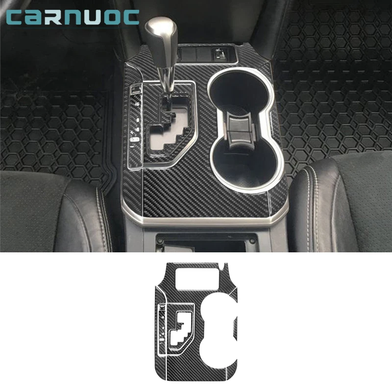 

For Toyota Camry 2012 2013 2014 Car Styling Interior Accessories Carbon Fiber Transmission Gear Panel Decorative Stickers