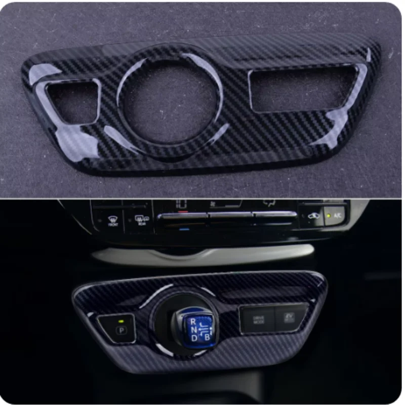 

LHD ABS Car Interior Console Gear Shift Box Panel Cover Trim Frame Fit For Toyota Prius 50 sieres Hatchback 2019 2020