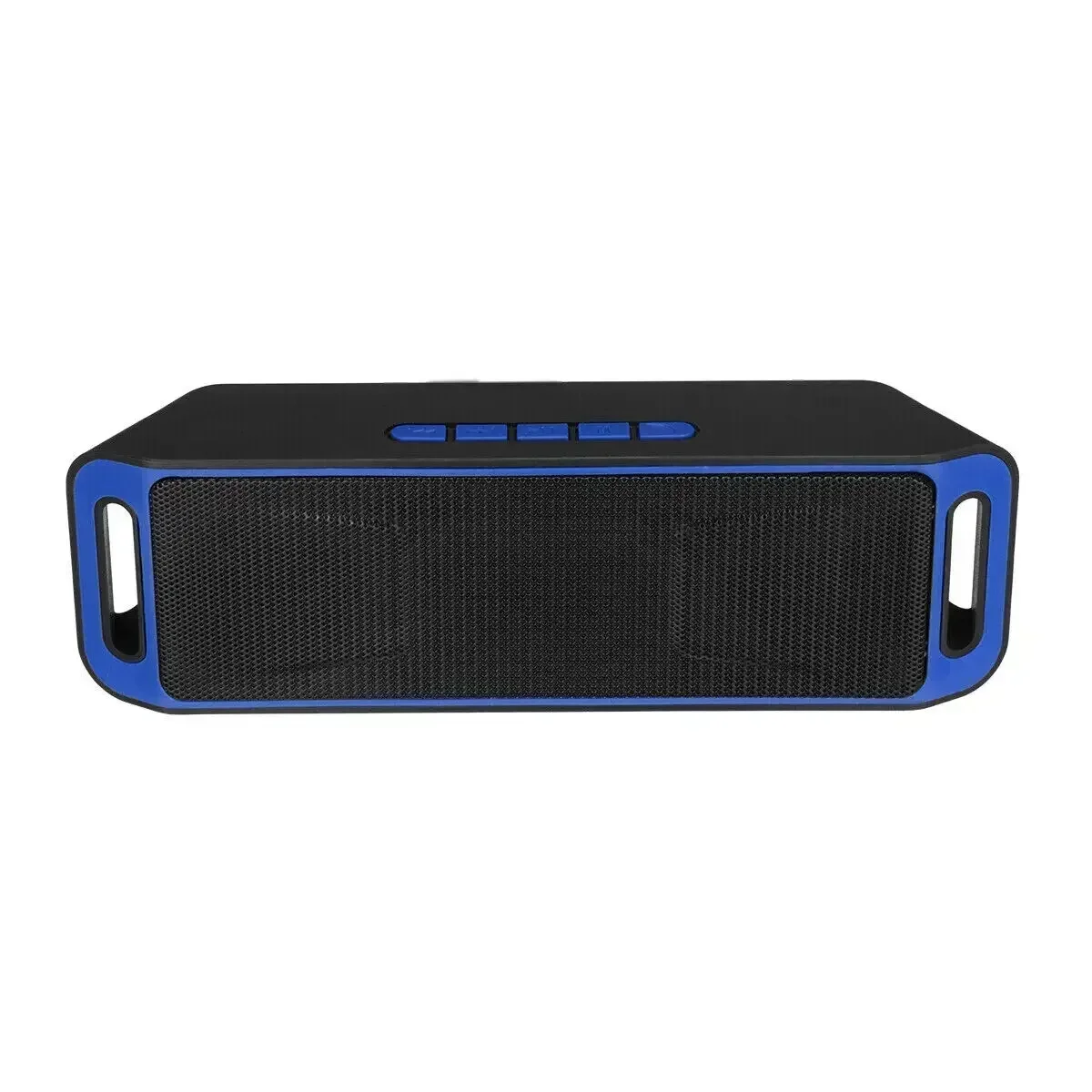 Mini-luidsprekerversterker Stereo Subwoofer Luidspreker TF/FM-radio USB Ingebouwde microfoon Dubbele bas