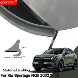 Car Seal Strip Windshied Spoiler Filler Protect Edge Weatherstrip Strips Sticker Auto Accessories For Kia Sportage NQ5 2022 2023