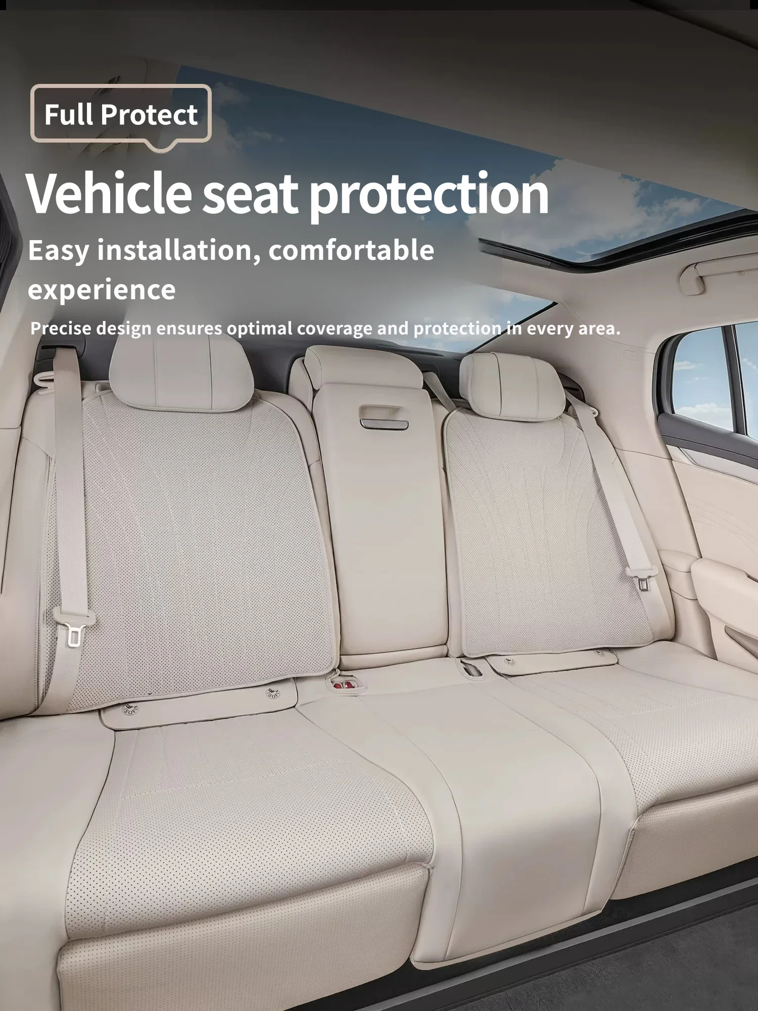 For BYD SEAL 08 2026 2027 Cushion All-Season Universal Seat Covers Comfortable and Breathable Car Interior Upgrade Accessories 2