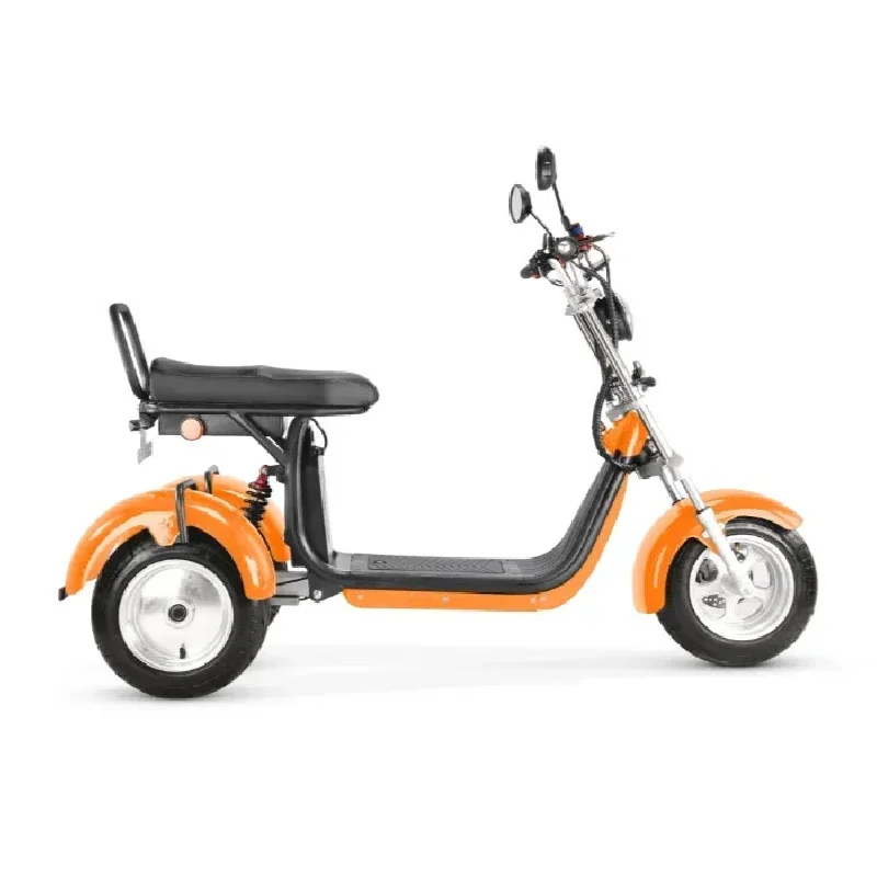 Factory Hot Selling Hot Sale Us Eu Warehouse Dual Motor 4000W Fat Tire Tricycle Electric City Coco Three Wheel Motorcycle Electr view 6