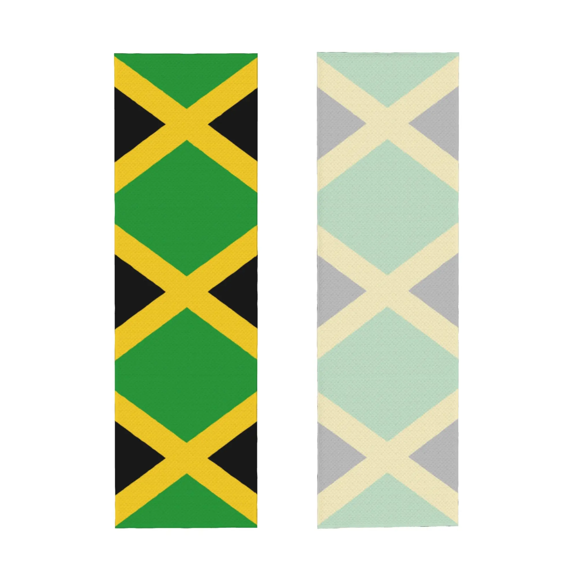 Flag of Jamaica Cold Exercise Towel Quick Drying Face Towel  Yoga Towels