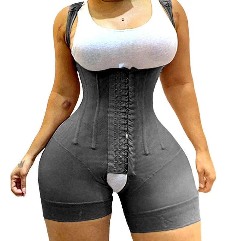 Fajas Colombianas Girdles Women Postpartum Corset BBL Postoperative Bodysuit Shapewear Waist Trainer Slimming Sheath Body Shaper