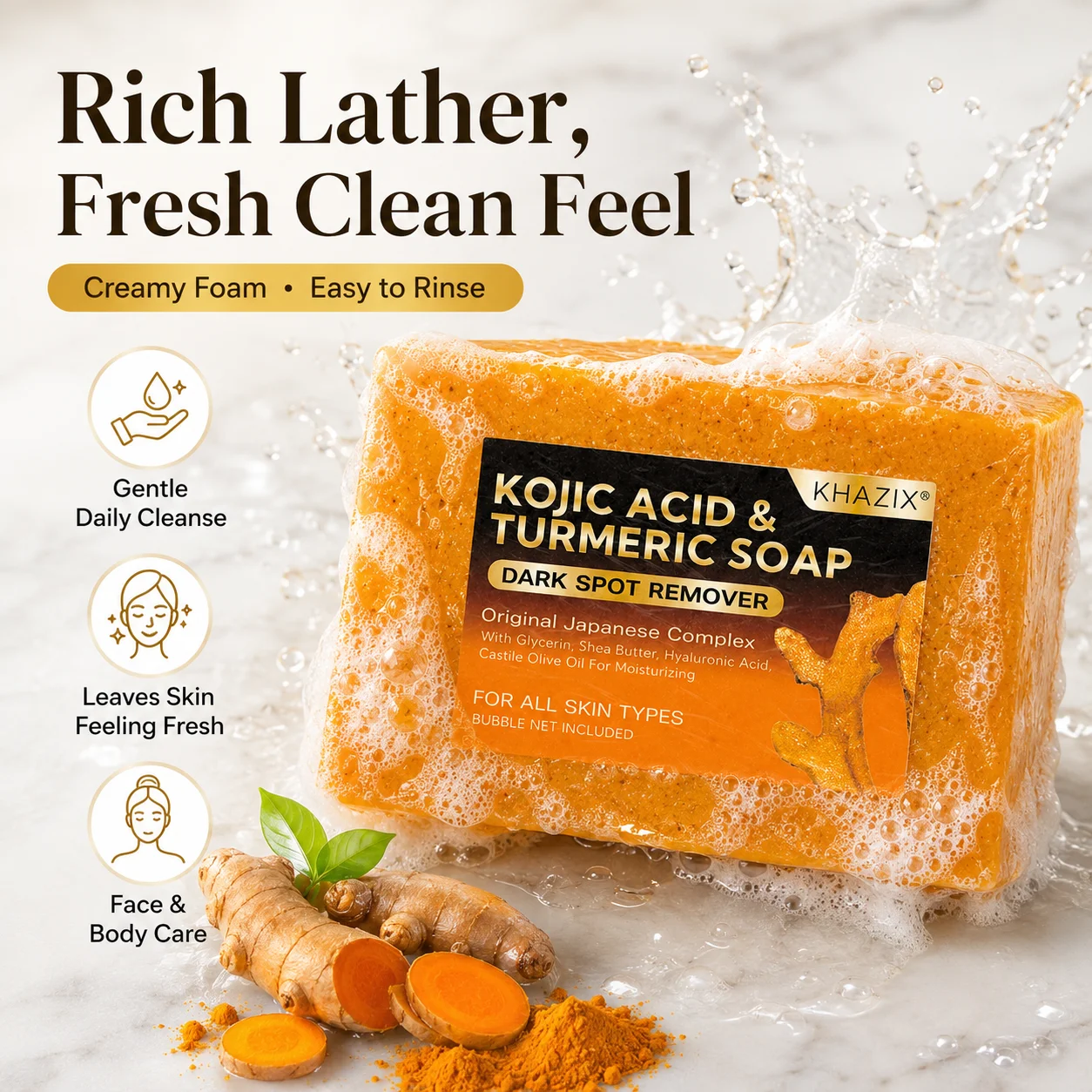 1 unidade de Sabonete em Barra - Kojic Acid Soap avaliação e preço