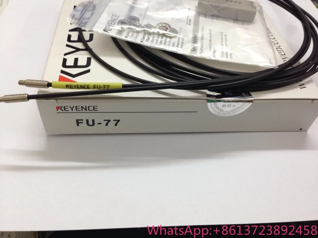 

KEYENCE FU-77 Fiber Optic Sensor FU77 Cable New In Box #Moqu