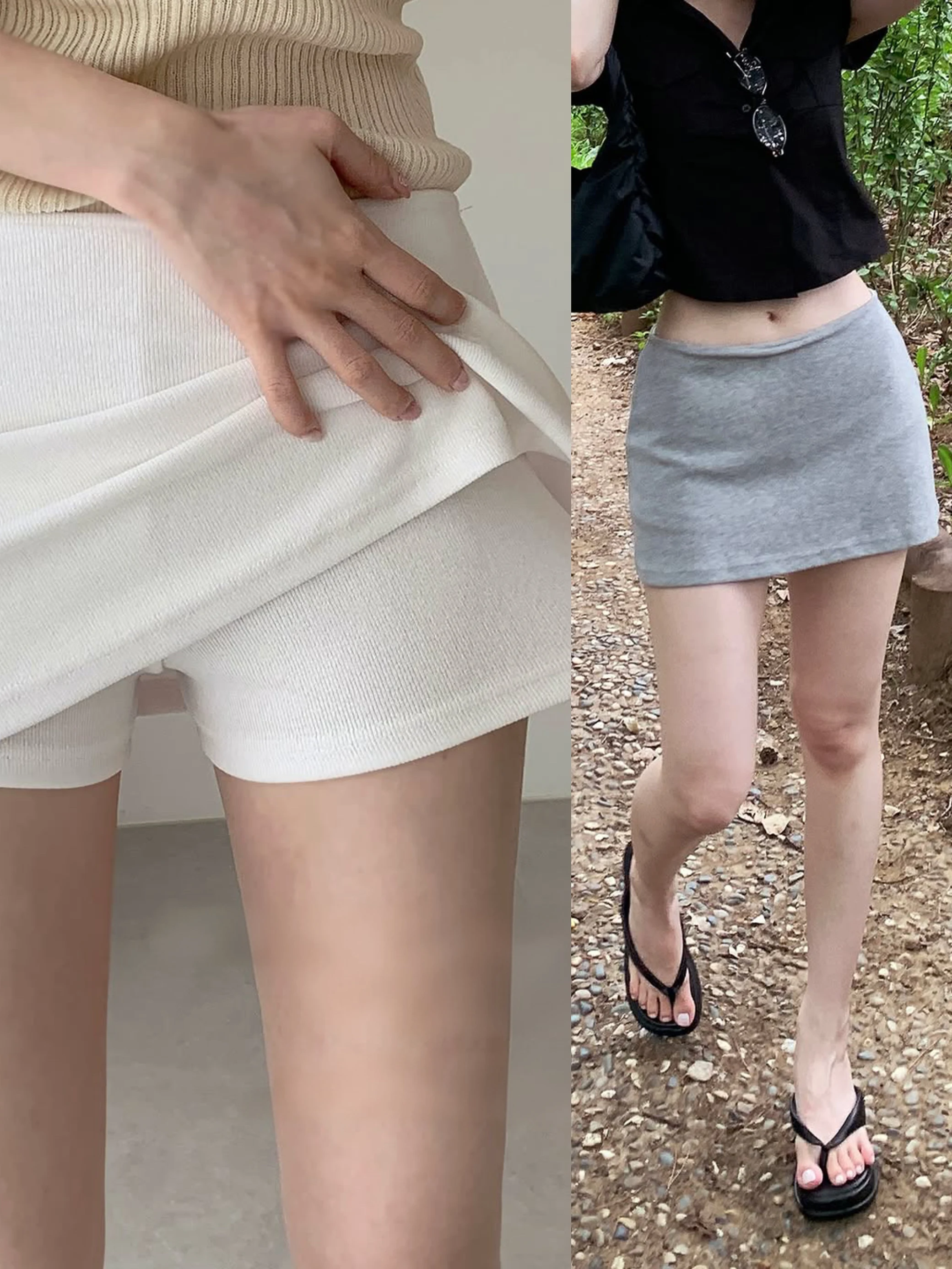 

Модная женская летняя юбка с высокой талией, не просвечивающая, облегающая, А-силуэт, универсальная, повседневная, с высокой талией