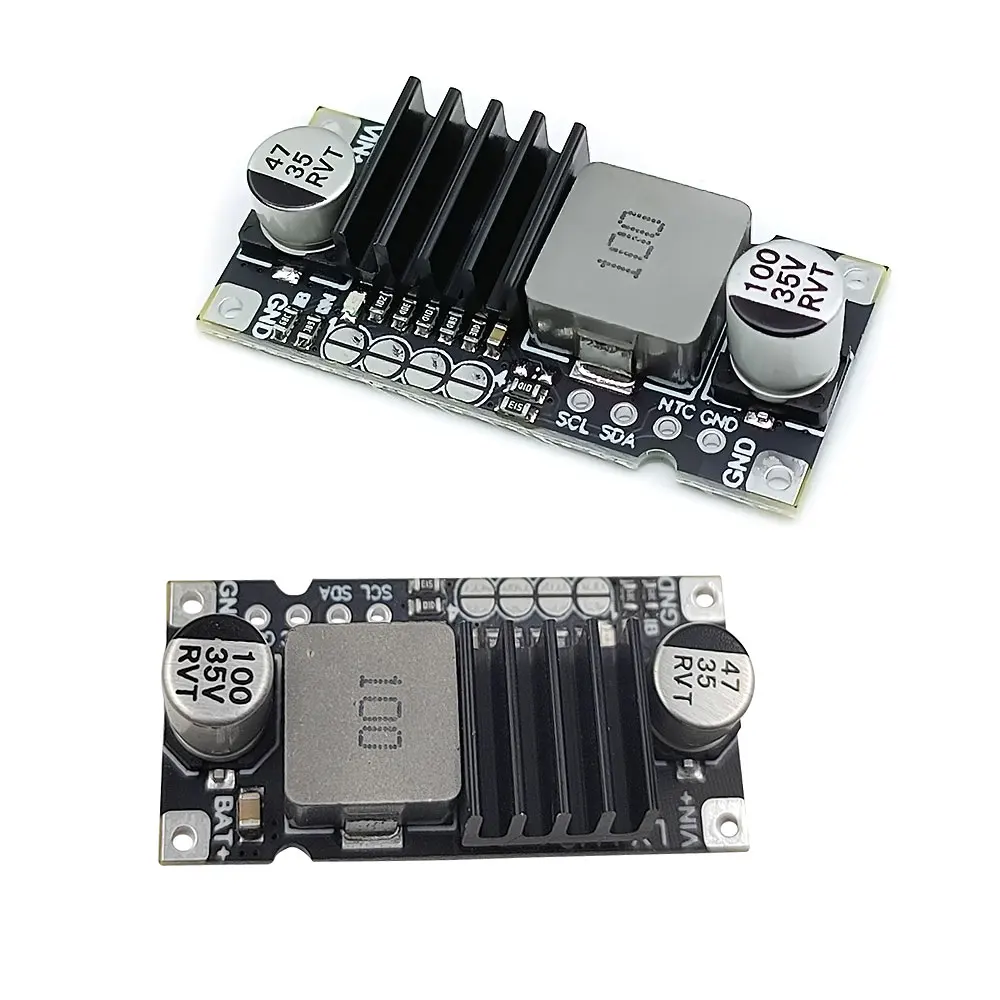 40W High-power Lithium Battery Pack Charging Board 1-4S BMS Lithium Battery Charging Buck Module