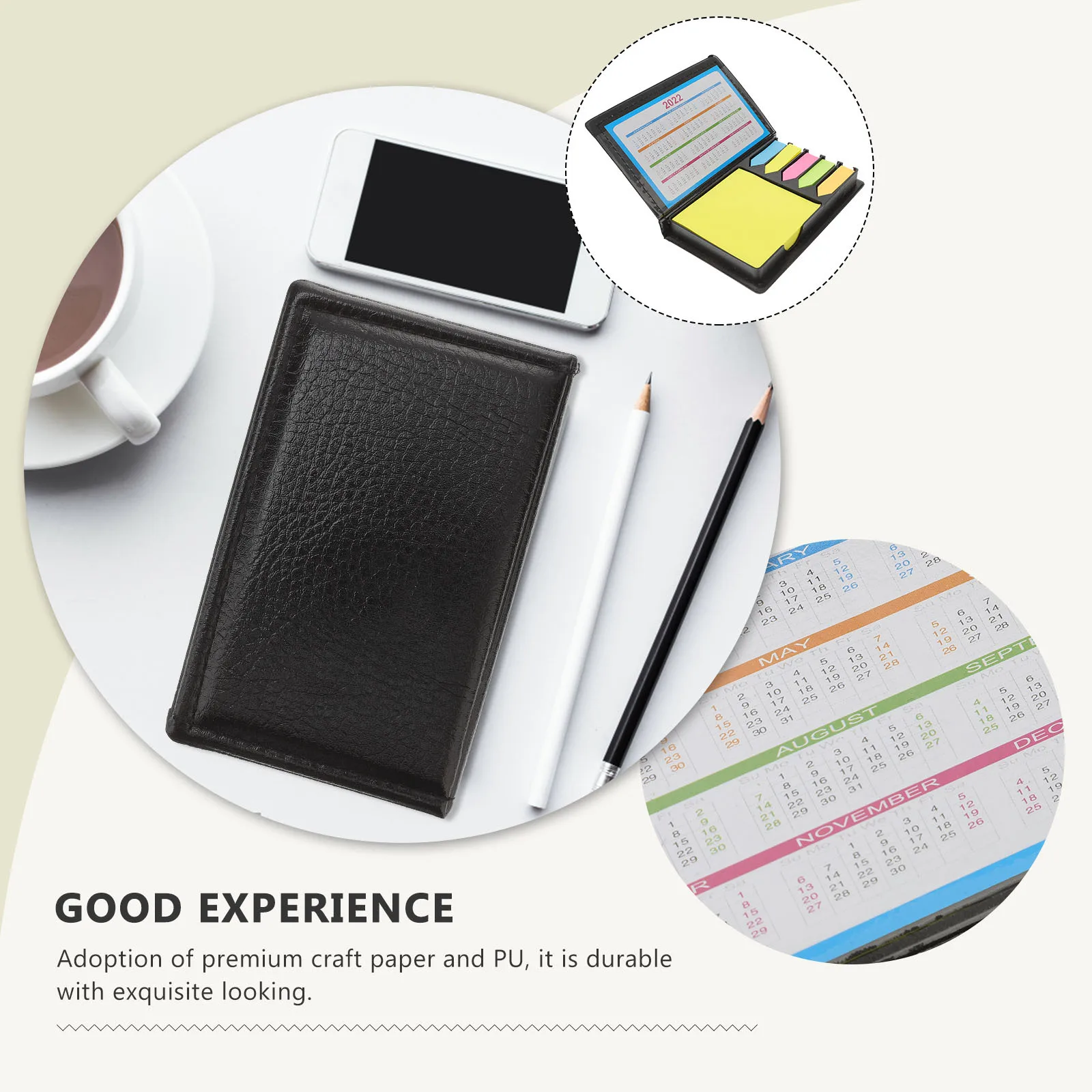 

Sticky Memo Desktop Box Set Pu Craft Paper Page Markers Index Tabs Arrow Flags For Office School Memo Notepad