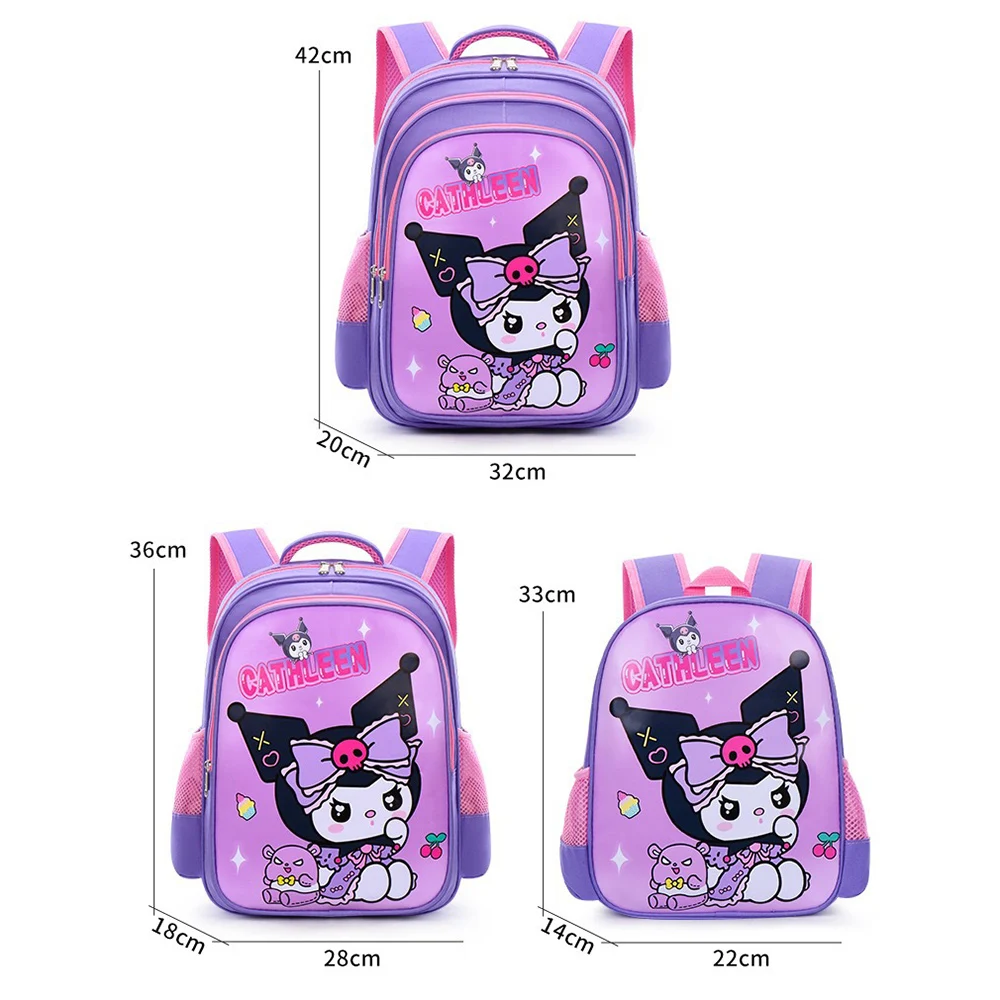 Kulomi primary school student schoolbag lightweight load-reducing spine protection cartoon fashion children\'s backpack