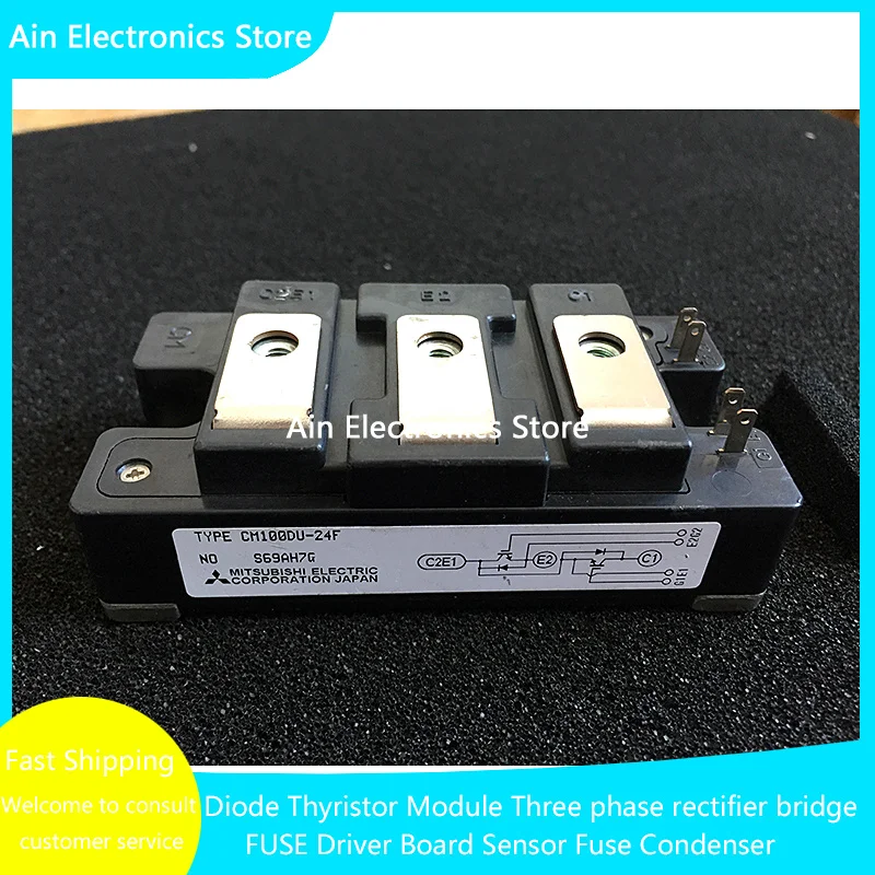 

CM100DU-24F CM150DU-24F CM200DU-24F CM300DU-24F CM200DU-12H CM75DU-12H CM50DU-12H NEW AND Original IGBT Module