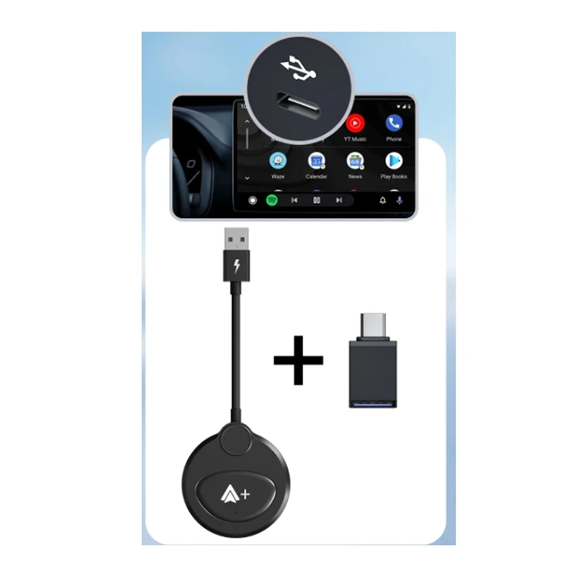 

Беспроводной Android Auto Video Беспроводной адаптер Carplay BlackJAS