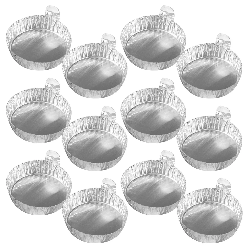 

20 Pcs Weighing Pan Aluminum Foil Trays Plastic Pans Lab Weight Aluminium Plates
