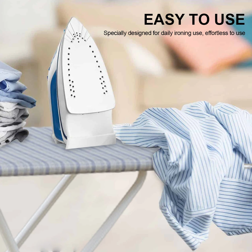 

Ironing Board with Iron Rest Foldable Ironing Board with Heat Resistant Cover for Home Laundry Room Use