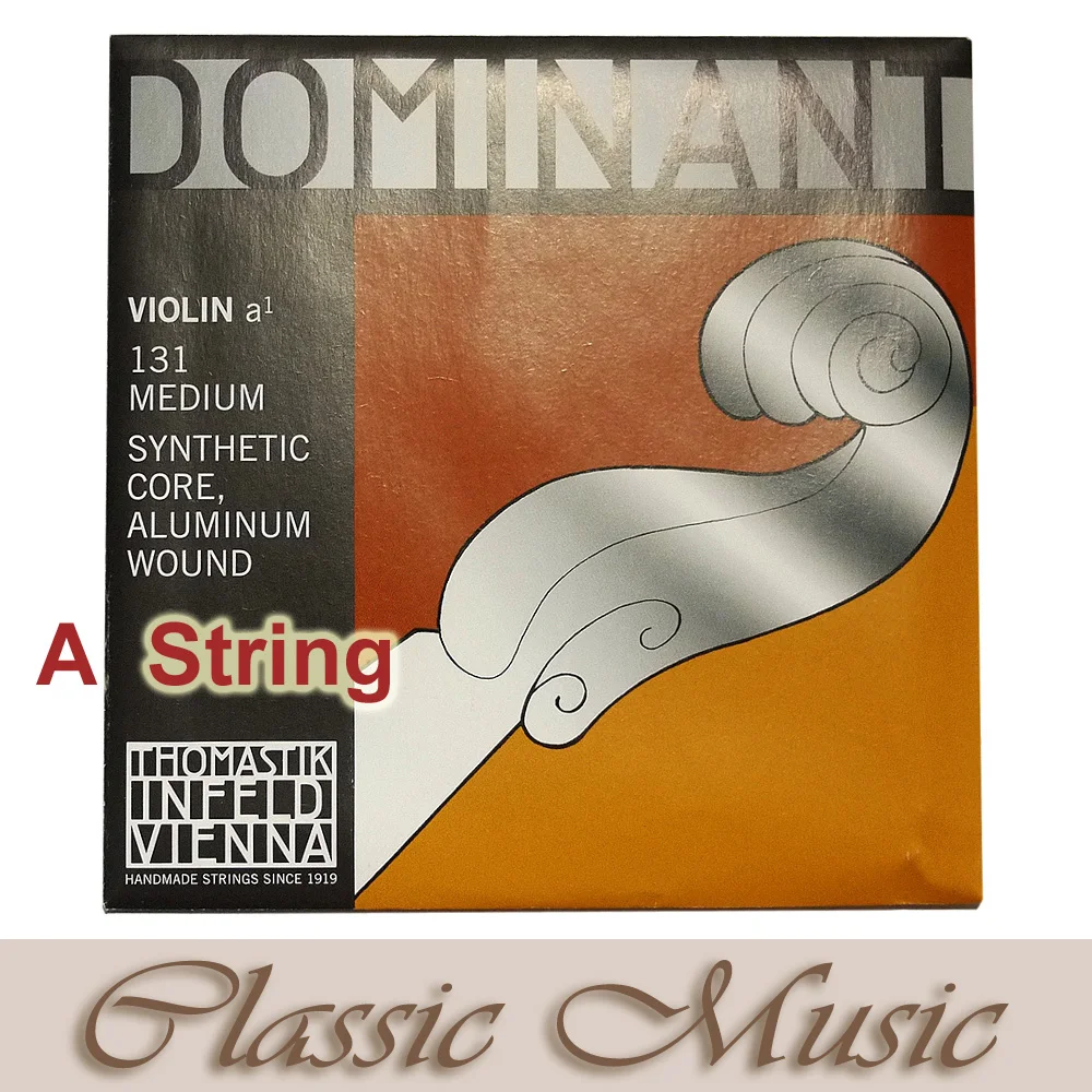 OriginalThomastik Dominant 135B Violin Strings Full Set 4/4 Medium.Free shipping,