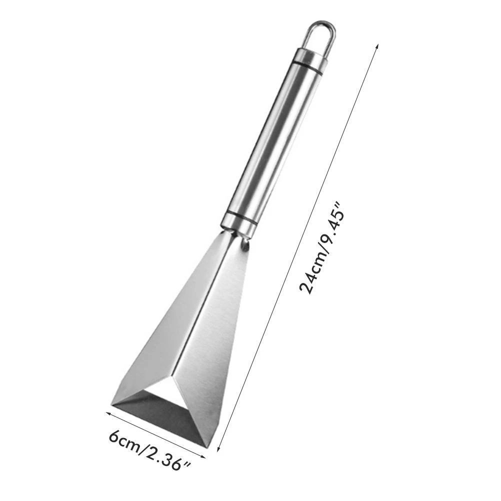 Stainless Steel Fruit Carving Cutter Triangular Shape Engraving Blades for Vegetable Fruit DIY