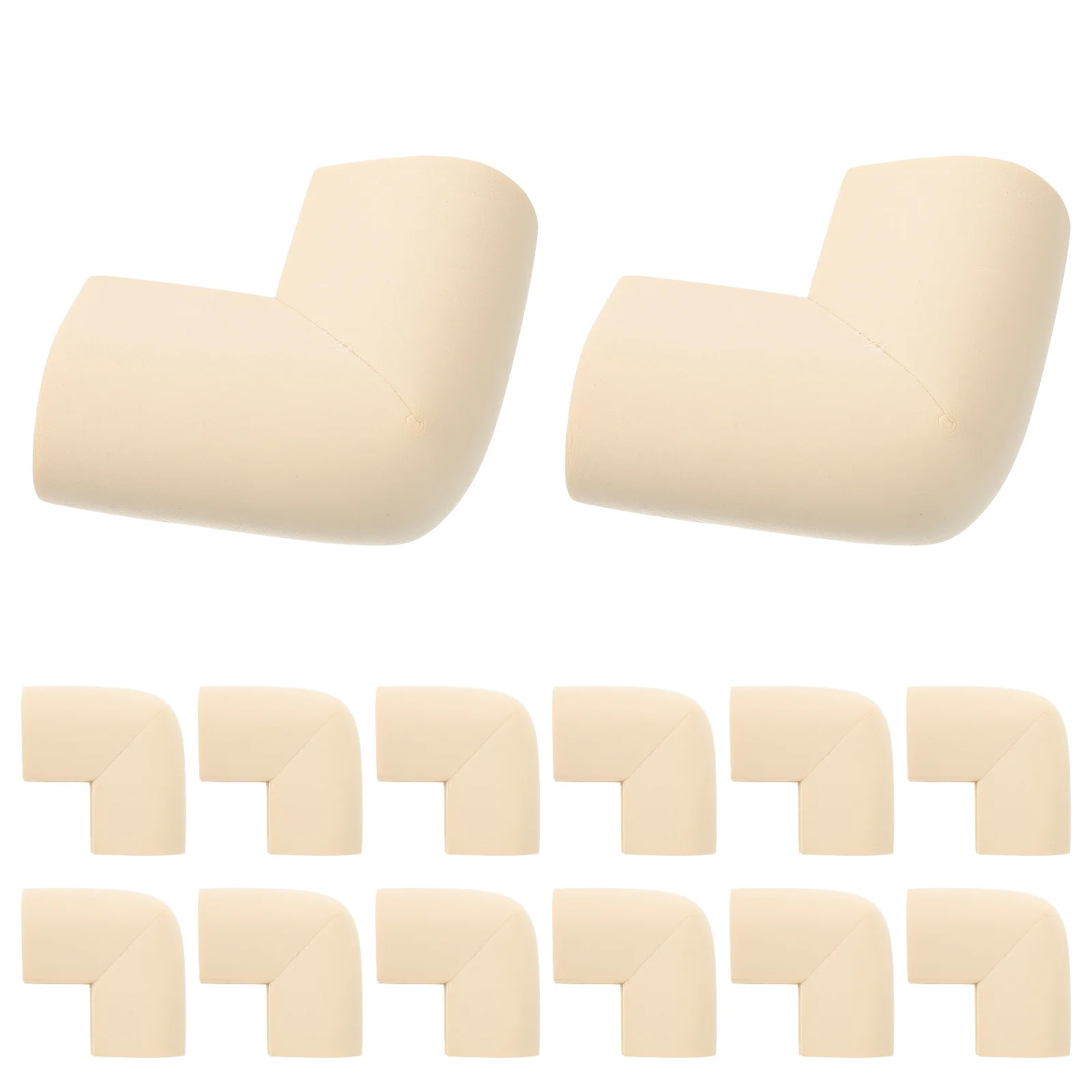 24 قطعة من واقيات الرغوة لإطار الصورة، تصميم سميك، واقيات زوايا التعبئة والتغليف الطويلة، تستخدم حماية تغليف الأعمال الفنية