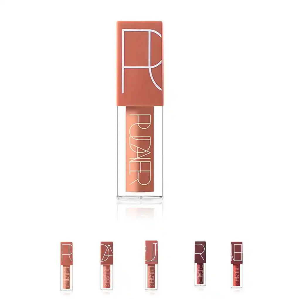 Pudaier-lápiz de bálsamo labial mate, pigmento de terciopelo, brillo de labios, cosmético, hidratante, Nude